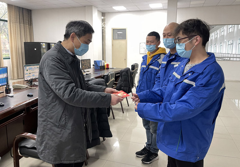 迎新春送温暖 走访慰问暖人心--公司领导开展节前走访慰问