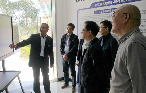 钱江水利来公司开展调研工作