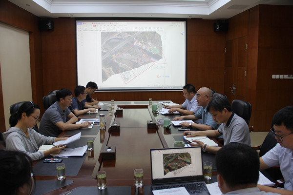 市建设局副局长吴新立一行赴公司调研指导工作