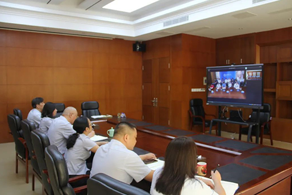 公司参加钱江水利2022年国庆节前重点工作部署会