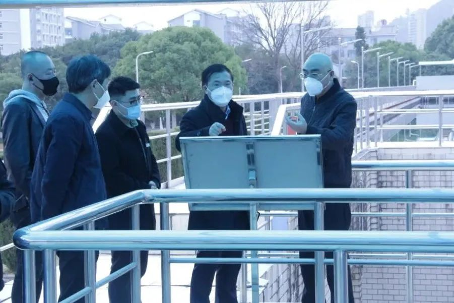 市建设局副局长蓝叶培一行赴公司开展岁末年初供水安全生产检查